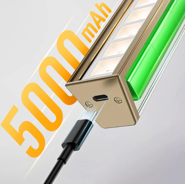 Picture Lights for Wall, Brass Battery Operated Picture Light 16in Art Light CCT Dimmable Recharging Battery Wall Light with Remote Control for Living Room Gallery - Image 5