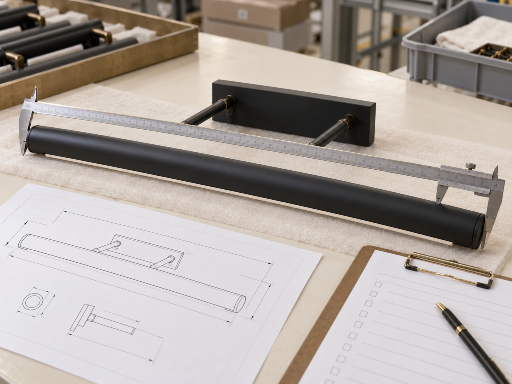 Sample checked against the specification